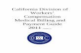 California Division of Workers’ Compensation Medical Billing and ...€¦ · Emergency Regulation December 2012 (8 CCR § 9792.5.1(a)) ii Introduction This manual is adopted by