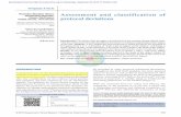Assessment and classification of protocol deviations · Assessment and classification of protocol deviations ... and clinical