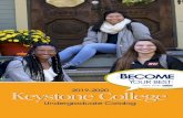 2019-2020 Undergraduate Catalog - Keystone College · Keystone College is committed to providing equal education and employment opportunities for all qualified persons without regard