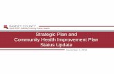 Strategic Plan and Community Health Improvement Plan ...€¦ · Coalition initiated work to develop new guidelines. Medical experts assisting with guideline development. ... 2016