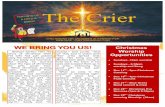 The Crier - cheltenhamumc.comcheltenhamumc.com/hp_wordpress/wp-content/uploads/2015/06/De… · Old Testament: Hope deferred maketh the… (Proverbs 13:) a. mind boggle c. soul patient