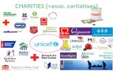 CHARITIES (=asso. caritatives) - ac-nancy-metz.fr · charities : Who do they help? Match the definition to the charity. Helps people in crisis, all over the world. Its aim is to beat
