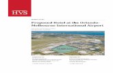 MARKET STUDY Proposed otel at the Orlando- Melbourne … Airport... · Construction & Pre-Opening of Hotel Opening of the Hotel. July 2018 August 2018 - March 2019 April 2019 - September