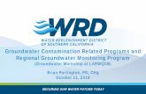 Groundwater Contamination Related Programs and …...Notes: "N/A" criteria not established for this numeric value (Not Applicable). Groundwater Contamination Program • Numeric values