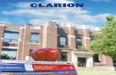 CLARION · Act of 1990, and other pertinent state and federal laws and regulations. Direct equal opportunity inquiries to: Director of Social Equity Clarion University of Pennsylvania
