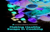 Making Healthy Swaps in Cooking · Making Healthy Swaps in Cooking. 2 1-800-DIABETES While most items can be worked into a healthy meal plan, sometimes you want to find a healthier