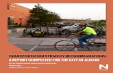 TRANSPORTATION STRATEGY RECOMMENDATIONS: A REPORT … · 2016-10-11 · transportation strategy recommendations: a report completed for the city of austin. by nelson\nygaard consulting