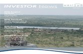 INVESTOR News - WESIZWE€¦ · Thandiwe Mapi Subscription You can subscribe to this free newsletter andand investors are currently going about their investment have it delivered