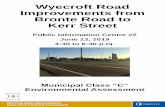 Wyecroft Road Improvements from Bronte Road to Kerr Street - residents... · Wyecroft Road Improvements Class Environmental Assessment Problem and Opportunity Statement Wyecroft Road