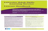 Leicester Adult Skills and Learning Service Learner Handbook · information or dispel myths about their religious and cultural beliefs. What this means to us… Every citizen is subject