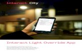 190488 Lighting Services Interact City - Leaflet light override app … · 2020-02-10 · Interact Light Override App Als u investeert in een state-of-the-art verlichtingssysteem