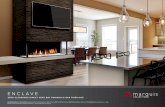 ENCLAVE · 2018-04-11 · ENCLAVE ZER CLEARANCE IRECT VENT A ENINSULA GA IREPLACE Unit Illustrated: Model MQVLB48NE2 Bay Peninsula Direct Vent Fireplace – Natural Gas, VL48EG Grill