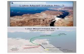 Lake Mead Intake No. 3 - Nevada Legislature · Barnard - Complete - Renda Pacific - 50% Complete - 3 Timeline of Intake Issues and Events 59% 25% 53% 51% 73% 68% 102% ... Intakes