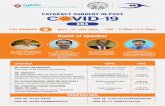 CATARACT SURGERY IN POST COVID 19DR. SHREESHA K. K. Medical Superintendent & Senior Consultant The Eye Foundation, Coimbatore LIVE WEBINAR DATE : 14TH MAY 2020 TIME : 2:00pm TO 3.30pm