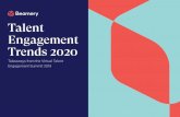 Talent Engagement Trends 2020 · 2020-01-30 · TALENT ENGAGEMENT TRENDS 2020 B The past few years have seen a steady increase of focus from business leaders on their companies’