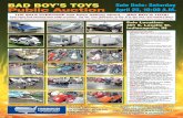 BAD BOY’S TOYS Sale Date: Saturday Public Auction …BAD BOY’S TOYS Public Auction Sale Date: Saturday April 25, 10:00 A.M. Sale Location: 301 S. Lasalle St. Indianapolis, IN ITEMS