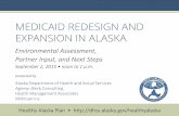 Environmental Assessment, Partner Input, and Next Stepsdhss.alaska.gov/HealthyAlaska/Documents/redesign... · 8/18/2015  · Bundled Payment (per Episode) • Single payment for defined
