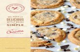 DELICIOUS - Christie Cookie Co.€¦ · Delicious whole plump California raisins, buttery oats and Heath® toffee. * Subject to availability. 100% real butter. No preservatives added.
