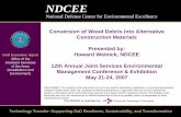 NDCEE - DTICCement Wood Boards Wood-Framed Building Shredded Woody Oobrls Comont Acceler