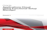 Manager Using Functional Setup Applications Cloud · Oracle Applications Cloud Using Functional Setup Manager Chapter 4 Importing and Exporting Setup Data 15 These reports show what
