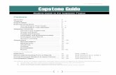 CLC Capstone Spring 2020 Capstone Guide · 1. Include a formal proposal that outlines the project intentions. 2. Involve learning partners, including a mentor who has knowledge of