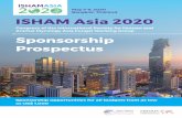 May 7-9, 2020 Bangkok, Thailand ISHAM Asia 2020€¦ · 2 2 WELCOME The First ISHAM Asia Congress May 7–9, 2020 Bangkok, Thailand Dear ISHAM Asia Supporters, Sponsors and Exhibitors,