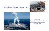 A Review of Nuclear Energy in U.S. - tri · 1.0 (6%) Renewable* Nuclear Natural Gas Coal Oil *Trillion KW-hr 2006 ... -U.S. Nuclear Generating Capacity Trend - ... Waste Fund to collect