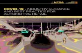 COVID-19 : INDUSTRY GUIDANCE AND BEST PRACTICE FOR AUTOMOTIVE RETAIL AUTOMOTIVE RETAIL SECOND EDITION