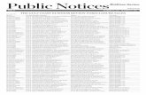 Public Notices - Tampa Bay, Bradenton, Sarasota, Fort ...€¦ · 21/10/2011  · 2010-CA-060030 10-27-11 Suncoast Schools Federal Credit Union vs. John Henley 6181 Astoria Avenue,