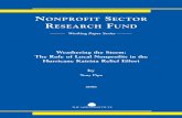 NONPROFIT SECTOR RESEARCH FUND 2016-03-24آ  Foundation, William Randolph Hearst Foundation, W.K. Kellogg
