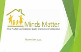 November 2015 - Home | Ohio Minds Matterohiomindsmatter.org/sites/ohiomindsmatter/files/... · 119 early adopters from hospitals, large practices, community mental health centers,