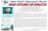 St. Paul's Episcopal Church - Home€¦ · --1>1 s St. Paul's sends out a weekly epistle to keep our parishioners up to date. The captures highlights from the bulletin for the current