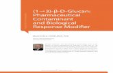 (1 3)-β-D-Glucan: Pharmaceutical BIOACTIVE CONTAMINANTS ... Detection Par… · Sources of Contamination Modern pharmaceutical processes include a number of upstream and downstream