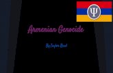 Armenian Genocide - Mr. Ling's Class€¦ · Armenian Genocide By:Taylor Reed. What Happened Summary: This was the first genocide, 2 million armenians living in Turkey were eliminated