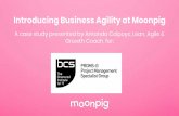Introducing Business Agility at Moonpig · ★ Investing in tech - reducing tech debt, re-architecting ★ Continuous integration and delivery ★ From developers and QAs to cross-functional