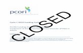 CLOSED-cycle-1-2019 · Letters of Intent (LOIs) will be screened for responsiveness to this PCORI Funding Announcement (PFA) and for fit to program goals. Only those selected will