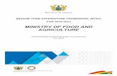 MINISTRY OF FOOD AND AGRICULTURE - Ministry of Finance and ...€¦ · MINISTRY OF FOOD AND AGRICULTURE PROGRAMME BASED BUDGET ESTIMATES For 2019 Republic of Ghana. 22 | 2019 BUDGET