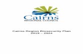 Cairns Region Biosecurity Plan 2019 2024 · 2019-04-16 · Page 3 Cairns Region of 88 Biosecurity Plan 2019 –2024 Acronyms and Glossary 4TW Four Tropical Weeds Program – A National