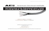 CONTINUING EDUCATION FOR FLORIDA ELECTRICIANS · (NEW) (B) Bonded Neutral Generators. Bonded generators shall be provided with GFCI protection on all 125-volt, 15- and 20-ampere receptacle
