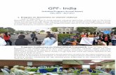 GPF- India...8. Program: Workshop on Peace and Violence Date: 26th July, 2016 Description: Today people know more about violence than peace. To bring peace in the mind of young people,