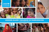 GENDER-BASED VIOLENCE IN EMERGENCIES Violence in Emergencies...WHY INVEST IN ADDRESSING GBViE? CHAPTER 2 Eradicating GBViE will not only secure the rights, protection and wellbeing