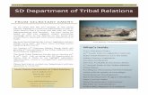 SD Department of Tribal Relations · Issue # 24 January 2017 2 Prepared by the South Dakota Legislative Research Council 1 92nd SOUTH DAKOTA LEGISLATIVE SESSION CALENDAR 2017 38 Legislative