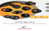 UTS Series - Farnell · UTS Series Plug Corrosion-proof Plastic housing UTS Hi seal Sealed Unmated Sealed unmated: IP68/69K MIL-C-26482 compatible UV resistant UL/IEC compliant Screw