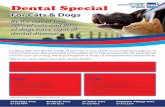 For Cats & DogsFor Cats & Dogs · Dog Dental Package $290 FREE Dental Health Check and Home Care Plan ˜ This fantastic o˚er includes a thorough mouth and teeth check, free samples