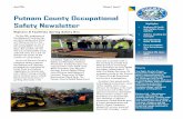 Putnam County Occupational Safety Newsletter€¦ · such as skid steer loaders, chippers and a “brush hog” tractor mower. Before the morning classroom training switched over