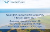 БЮДЖЕТ ДЛЯ ГРАЖДАНdfei.adm-nao.ru/media/uploads/userfiles/2017/05/12/Бюджет_для... · Доходы и расходы бюджета на ... долл./барр