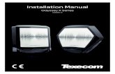Odyssey X Series · Odyssey X Installation Manual 2 INS627-2 Introduction Odyssey X is a new range of modular external warning devices available in standard or backlit variants. The