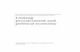 Linking procurement and political economy with annex 02-08 ... · procurement. The basics Public procurement refers to acquisitions of goods and services by public institutions in