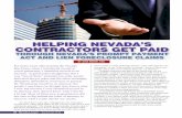 HELPING NEVADA’S CONTRACTORS GET PAID...By introducing myself as an attorney, the people I met knew (or thought they knew) what I was, but because I only identified myself as an