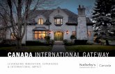 CANADA INTERNATIONAL GATEWAY€¦ · 3 Statistics Canada Admissions of Permanent Residents by Province/Territory & Census Metropolitan Area of Intended Destination (2016 ranking)
